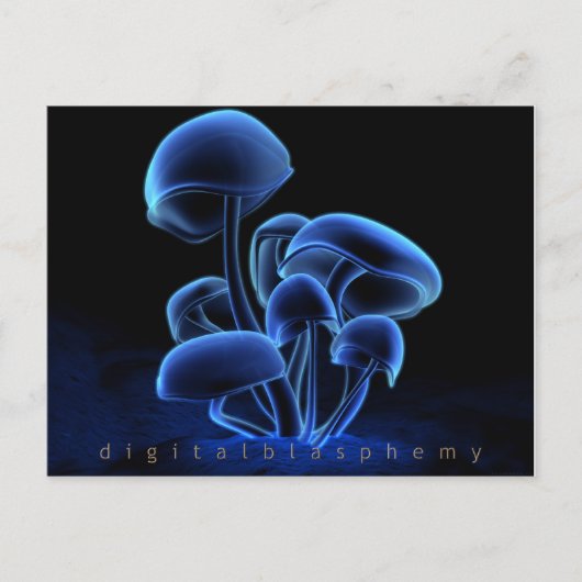 Klassische Fluoreszenz-Postkarte Postkarte (Vorderseite)