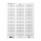 Klassische formelle Schwarz-weiße Hochzeitsszenari (Vorne)