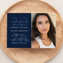 Klassische Foto-Abschlussfeier 2023 Einladung