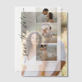 Klassische Foto-Strip-Hochzeit Pergament Einladungen (Versatz (Ehepaar))