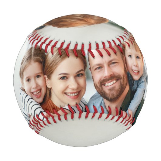 Klassische FotoCollage Baseball (Vorderseite)