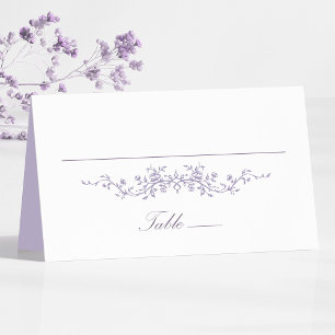 Klassische französische Lavendel-Blumen-Hochzeitsp