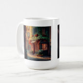 Klassische französische Tasse, 15 oz Kaffeetasse (Vorderseite Links)