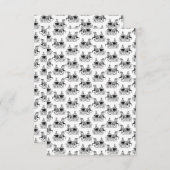 Klassische Frau mit Pferdetransport CUSTOM FARBE Dankeskarte (Vorne/Hinten)