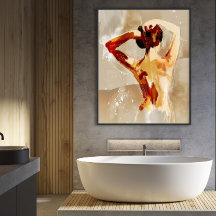 Klassische Frauen halten sich an den Haaren fest