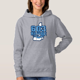Klassische Frauenjacke mit leichtem Logo Hoodie