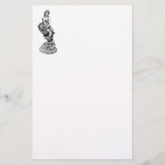 Klassische Frauenstatue Briefpapier (Vorderseite)