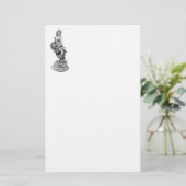 Klassische Frauenstatue Briefpapier (Stehend Vorderseite)