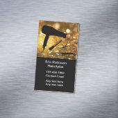 Klassische Friseursalon-Trendy-Magnetkarten Magnetische Visitenkarte (Beispiel)