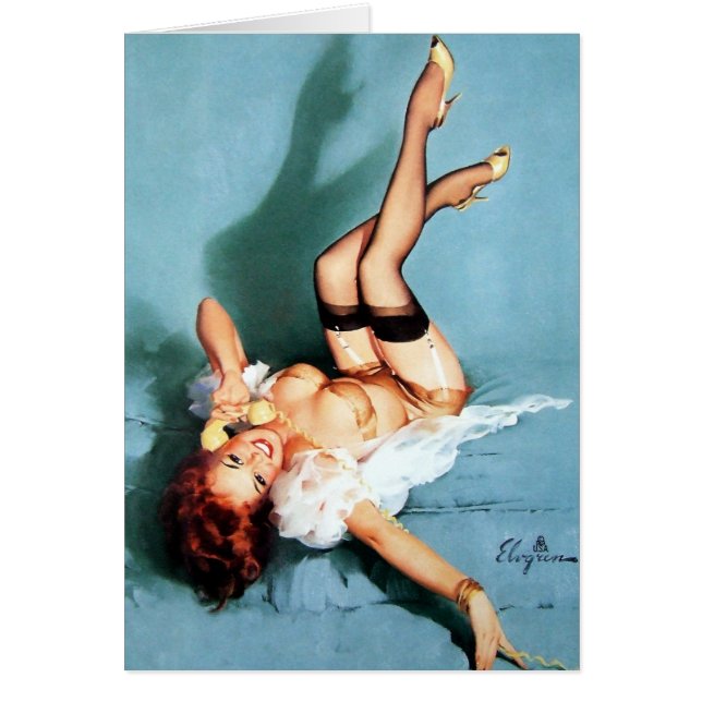 Klassische Fünfzigerjahre Vintages Button oben (Vorne)