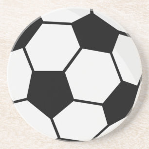 Klassische Fußballgrafik Traditioneller Sportfan Getränkeuntersetzer