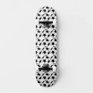 Klassische Fußballgrafik Traditioneller Sportfan Skateboard