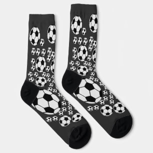 Klassische Fußballgrafik Traditioneller Sportfan Socken