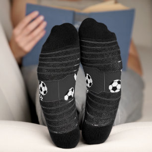 Klassische Fußballgrafik Traditioneller Sportfan Socken