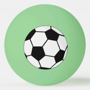 Klassische Fußballgrafik Traditioneller Sportfan Tischtennisball