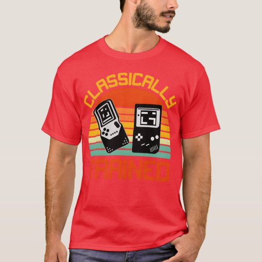 Klassische Gaming-Freunde T-Shirt (Vorderseite)