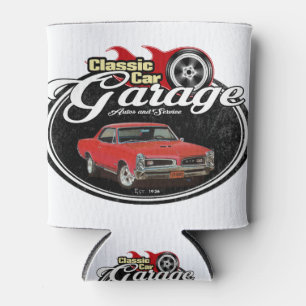 Klassische Garage des Auto-GTO Dosenkühler