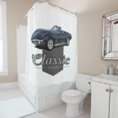 Klassische Garage Korvette Duschvorhang (Beispiel)