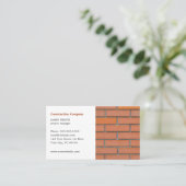 Klassische Gebäude-Industrie Visitenkarte (Stehend Vorderseite)