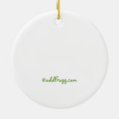 Klassische Gedenkverzierung Obama '08 Keramikornament (Hinten)