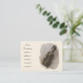 klassische Geige Visitenkarte (Stehend Vorderseite)