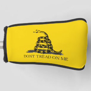Klassische gelbe Gadsden-Flagge Don't Tread on Me Golf Headcover