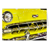 Klassische Gelbe Karosseriekarte (Vorderseite (Horizontal))