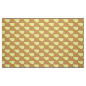 Klassische gelbe Zitronenfrucht-Slice-Muster Stoff (Fat Quarter (45,7 x 55,9 cm))