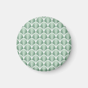 Klassische Geometrie: Art Deco Nahtloser Stil Magnet
