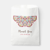 Klassische geometrische Mandala-Muster Geschenktütchen (Vorderseite)