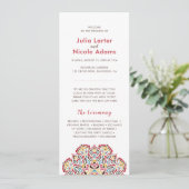 Klassische geometrische Mandala-Muster Programm (Stehend Vorderseite)