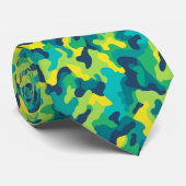 Klassische Geschenke für Freund Camo Krawatte (Gerollt)