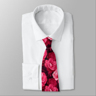 Klassische Geschenke für Männer Rosenblume Krawatte