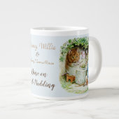 Klassische Geschichte einer Country-Maus Jumbo-Tasse (Vorderseite Rechts)