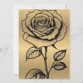 Klassische geschiedene Eltern Hochzeitseinladungen Einladung (Rückseite)