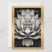 Klassische geschiedene Eltern Hochzeitseinladungen Einladung (Vorderseite)