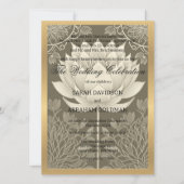 Klassische geschiedene Eltern Hochzeitseinladungen Einladung (Vorderseite)