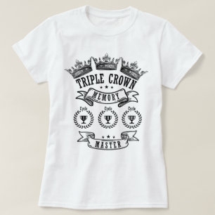Klassische Gespräche Triple Crown CC Community T-Shirt