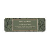 Klassische Gestaltung von grünen Blätter (Vorne)