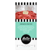 Klassische Gestell-Karte - Werbekarte (Hinten)