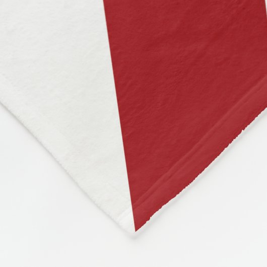 Klassische Gewerkschafts-Jack-Flagge Fleecedecke (Ecke)