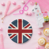 Klassische Gewerkschafts-Jack-Flagge Pappteller (Party)