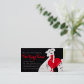 Klassische Gewürzfarm oder Restaurant Visitenkarte (Stehend Vorderseite)