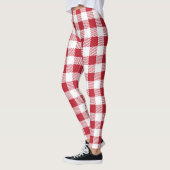 Klassische Gingham Checkered Style Leggings (Links)