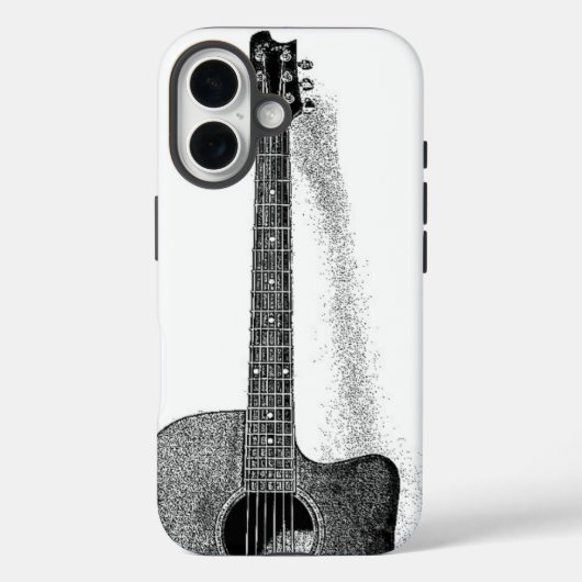 Klassische Gitarre Case-Mate iPhone Hülle (Rückseite)