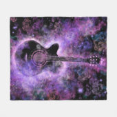 Klassische Gitarre Fleece Blanket (Vorderseite (Horizontal))