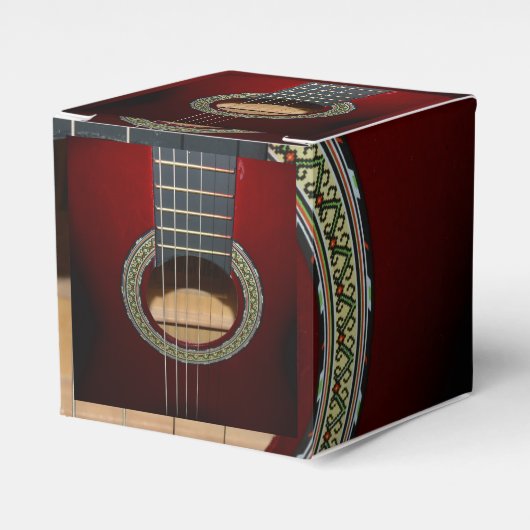 Klassische Gitarre, Geschenk Geschenkschachtel (Vorderseite)