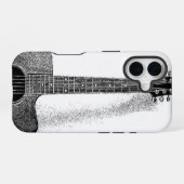 Klassische Gitarre iPhone 16 Hülle (Rückseite (Horizontal))