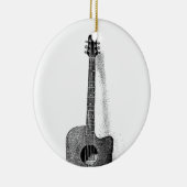 Klassische Gitarre Keramik Ornament (Rechts)