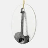 Klassische Gitarre Keramikornament (Links)
